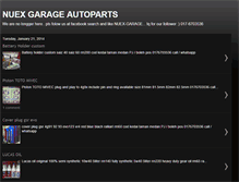 Tablet Screenshot of nuex-garage.blogspot.com