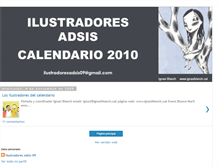 Tablet Screenshot of ilustradoresadsis09.blogspot.com