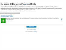 Tablet Screenshot of florestaunida-apoiantes.blogspot.com