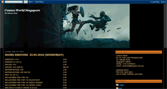 Desktop Screenshot of comicsworldsingapore.blogspot.com