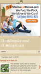 Mobile Screenshot of handmadeandhomegrown.blogspot.com