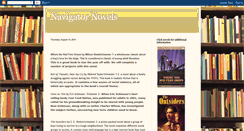 Desktop Screenshot of navigatornovels.blogspot.com