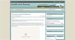 Desktop Screenshot of ehealthandbeauty.blogspot.com