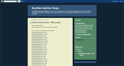Desktop Screenshot of brazilianmachineshops.blogspot.com