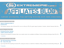 Tablet Screenshot of extremepieaffiliates.blogspot.com