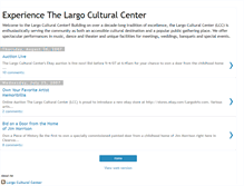 Tablet Screenshot of largoarts.blogspot.com