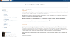 Desktop Screenshot of detpolitiskeudyr.blogspot.com