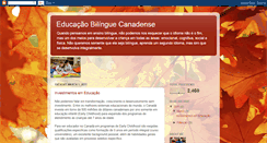 Desktop Screenshot of educacaobilinguecanadense.blogspot.com