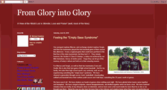 Desktop Screenshot of fromgloryintoglory.blogspot.com