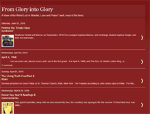 Tablet Screenshot of fromgloryintoglory.blogspot.com