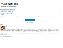 Tablet Screenshot of prairierustyrose.blogspot.com