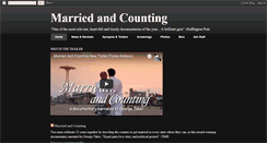 Desktop Screenshot of marriedandcounting.blogspot.com