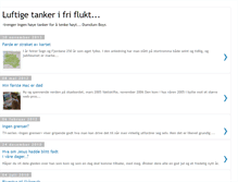 Tablet Screenshot of luftigetanker.blogspot.com