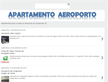 Tablet Screenshot of apartamentoaeroporto.blogspot.com