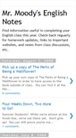 Mobile Screenshot of mrmoodysenglishclass.blogspot.com