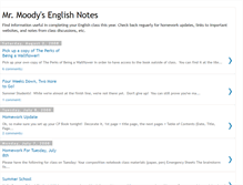 Tablet Screenshot of mrmoodysenglishclass.blogspot.com