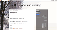 Desktop Screenshot of epsomanddorking.blogspot.com
