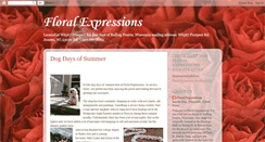 Desktop Screenshot of floralexpressions1.blogspot.com