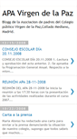Mobile Screenshot of apavirgendelapaz.blogspot.com