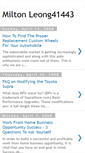 Mobile Screenshot of miltonleong55836.blogspot.com
