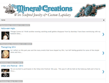 Tablet Screenshot of mineralcreations.blogspot.com