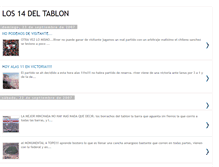 Tablet Screenshot of los14deltablonriverplate.blogspot.com