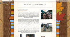 Desktop Screenshot of bodinefamilyblog.blogspot.com