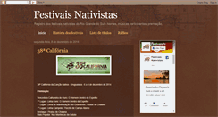 Desktop Screenshot of festivaisnativistas.blogspot.com