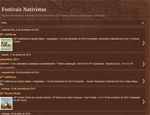 Tablet Screenshot of festivaisnativistas.blogspot.com