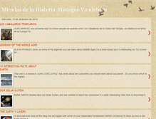 Tablet Screenshot of miradasdelahistoria.blogspot.com