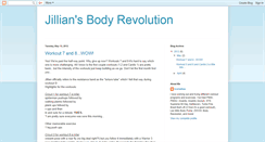 Desktop Screenshot of lisabodyrevolution.blogspot.com