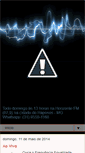 Mobile Screenshot of frequenciaequalizada.blogspot.com