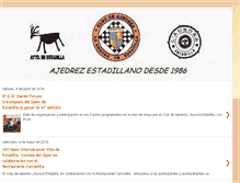 Tablet Screenshot of ajedrezestadilla.blogspot.com