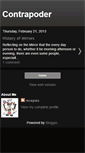 Mobile Screenshot of contrapoder1.blogspot.com