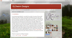 Desktop Screenshot of glowormdesigns.blogspot.com