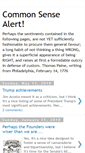 Mobile Screenshot of commonsensealert.blogspot.com