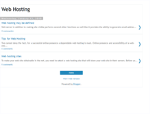 Tablet Screenshot of hosting-cumputers.blogspot.com
