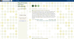 Desktop Screenshot of classifieds-info.blogspot.com