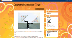 Desktop Screenshot of galfromdownunderyoga.blogspot.com