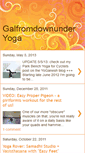 Mobile Screenshot of galfromdownunderyoga.blogspot.com