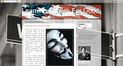 Desktop Screenshot of learningenglishforgood.blogspot.com