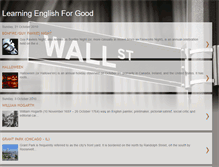 Tablet Screenshot of learningenglishforgood.blogspot.com