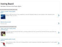 Tablet Screenshot of ironingboardblog.blogspot.com