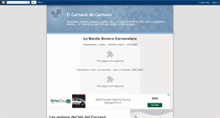 Desktop Screenshot of elmascarnaval.blogspot.com