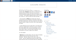 Desktop Screenshot of lilianegrace.blogspot.com