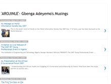 Tablet Screenshot of gbengaadeyemo.blogspot.com