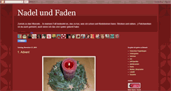 Desktop Screenshot of nadel-und-faden-und-mehr.blogspot.com