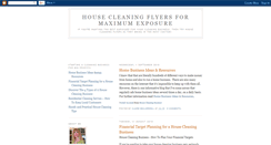 Desktop Screenshot of housecleaningflyers.blogspot.com