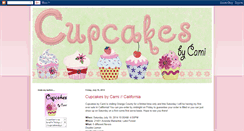 Desktop Screenshot of cupcakesbycami.blogspot.com