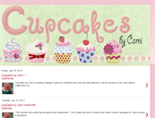 Tablet Screenshot of cupcakesbycami.blogspot.com